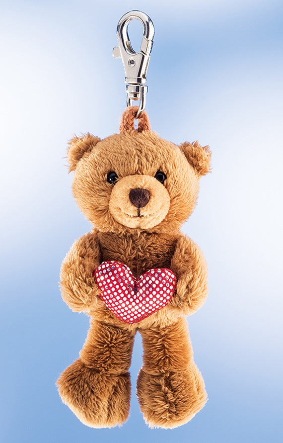 Schaffer-Anhänger Teddy mit Herz
