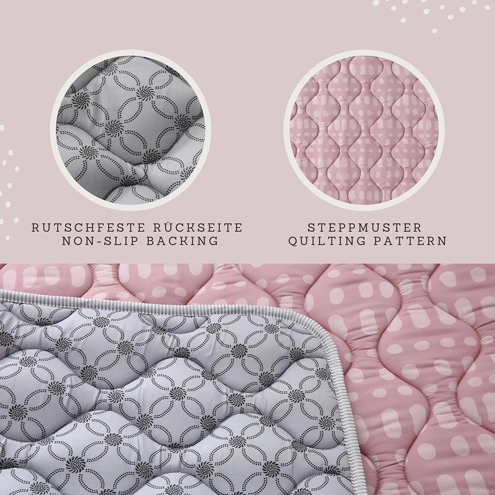 * Hakuna Matte Krabbeldecke, Hygge, 1.27 x 1.27 m, Blush