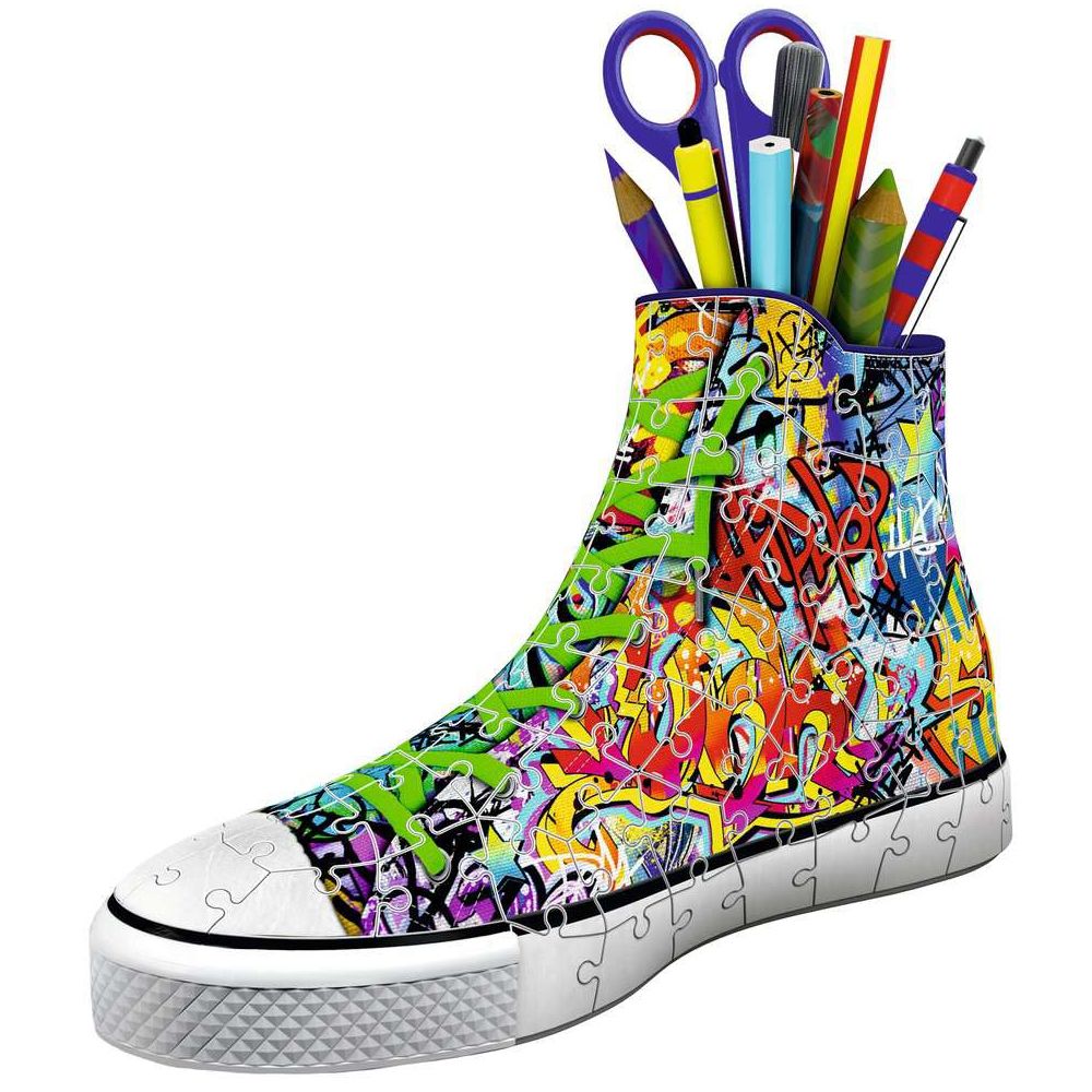 3D Puzzle Sneaker Graffiti