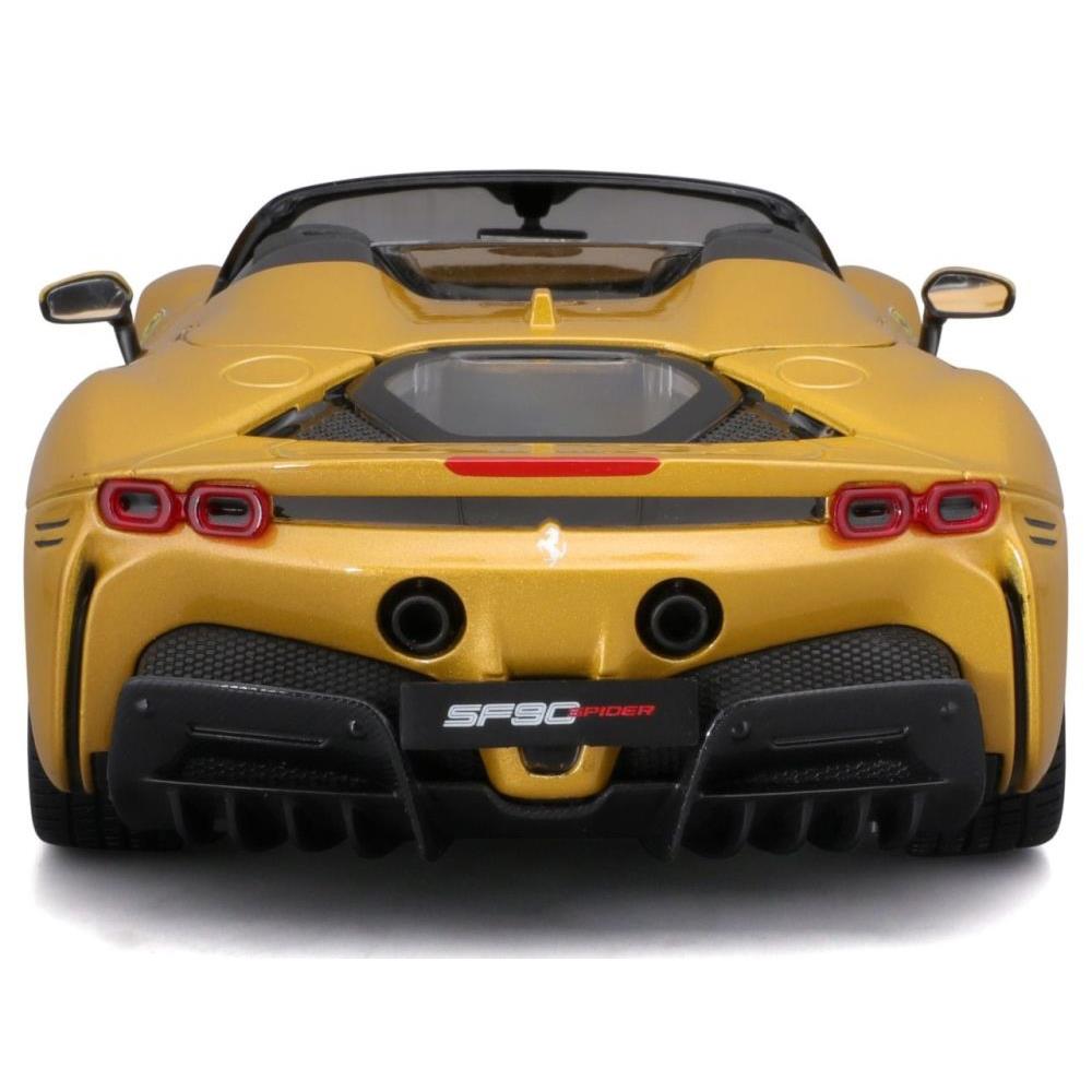 Bburago Ferrari R&P SF90 Spider 1/18 gold