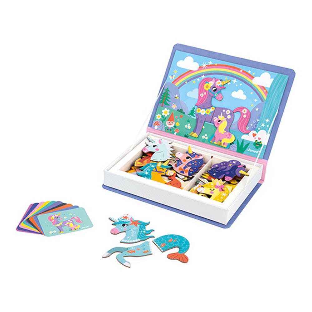 Janod Magnetbuch Einhorn