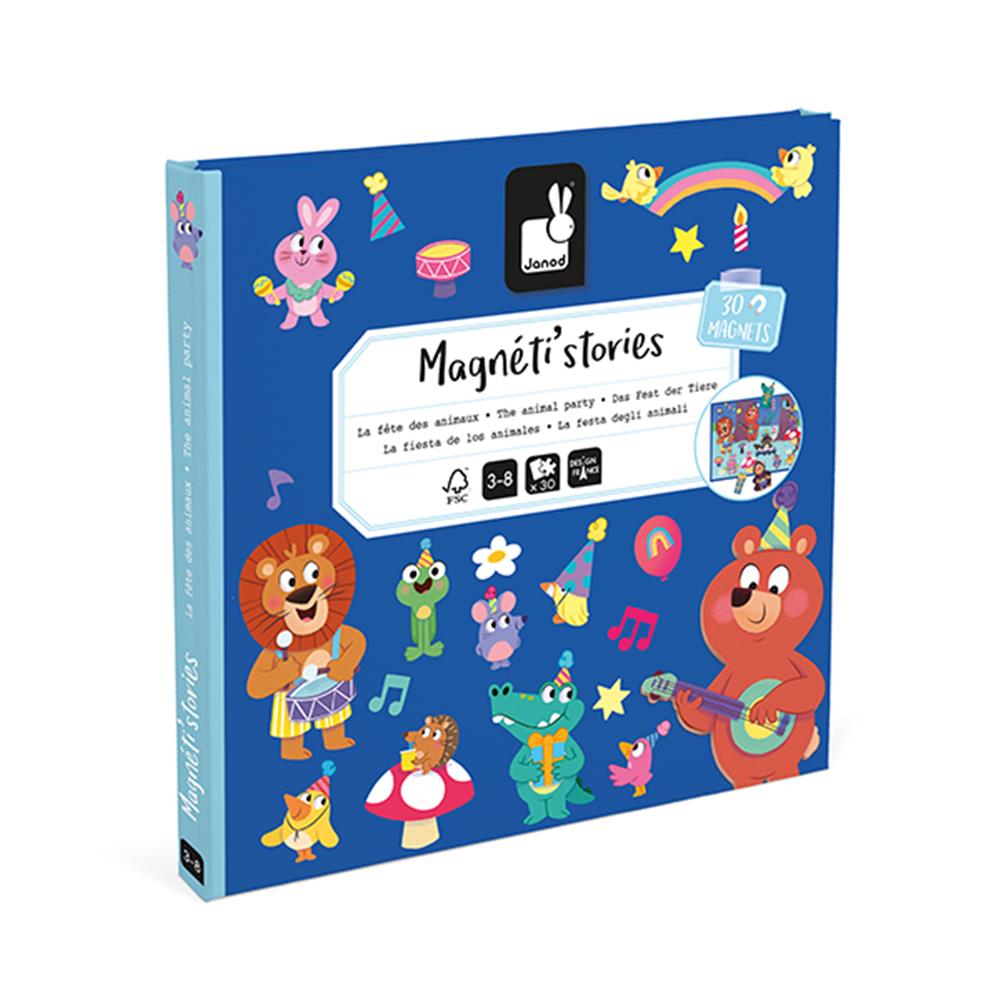 Janod Magnetistories Tierparty