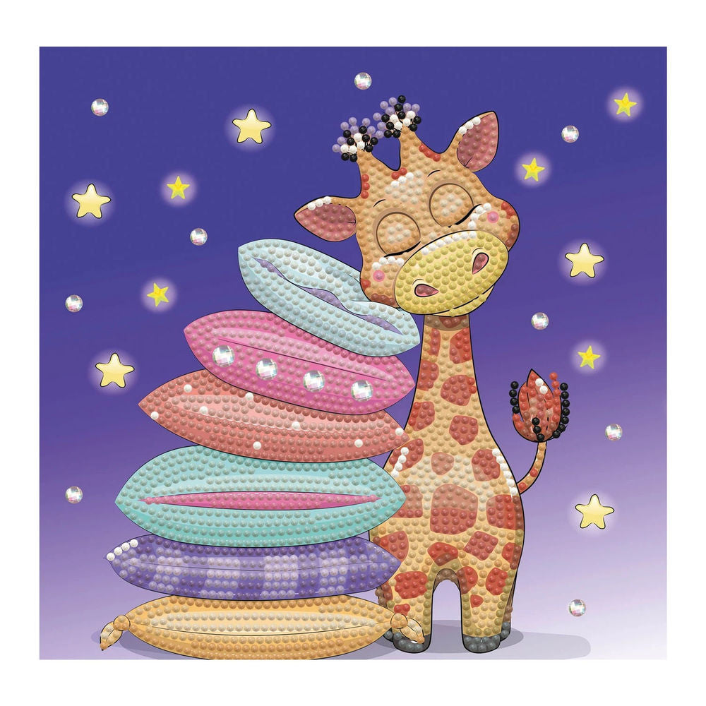 Diamond Painting Gute Nacht Giraffe