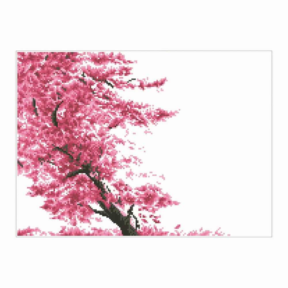 Diamond Painting Kirschblüten