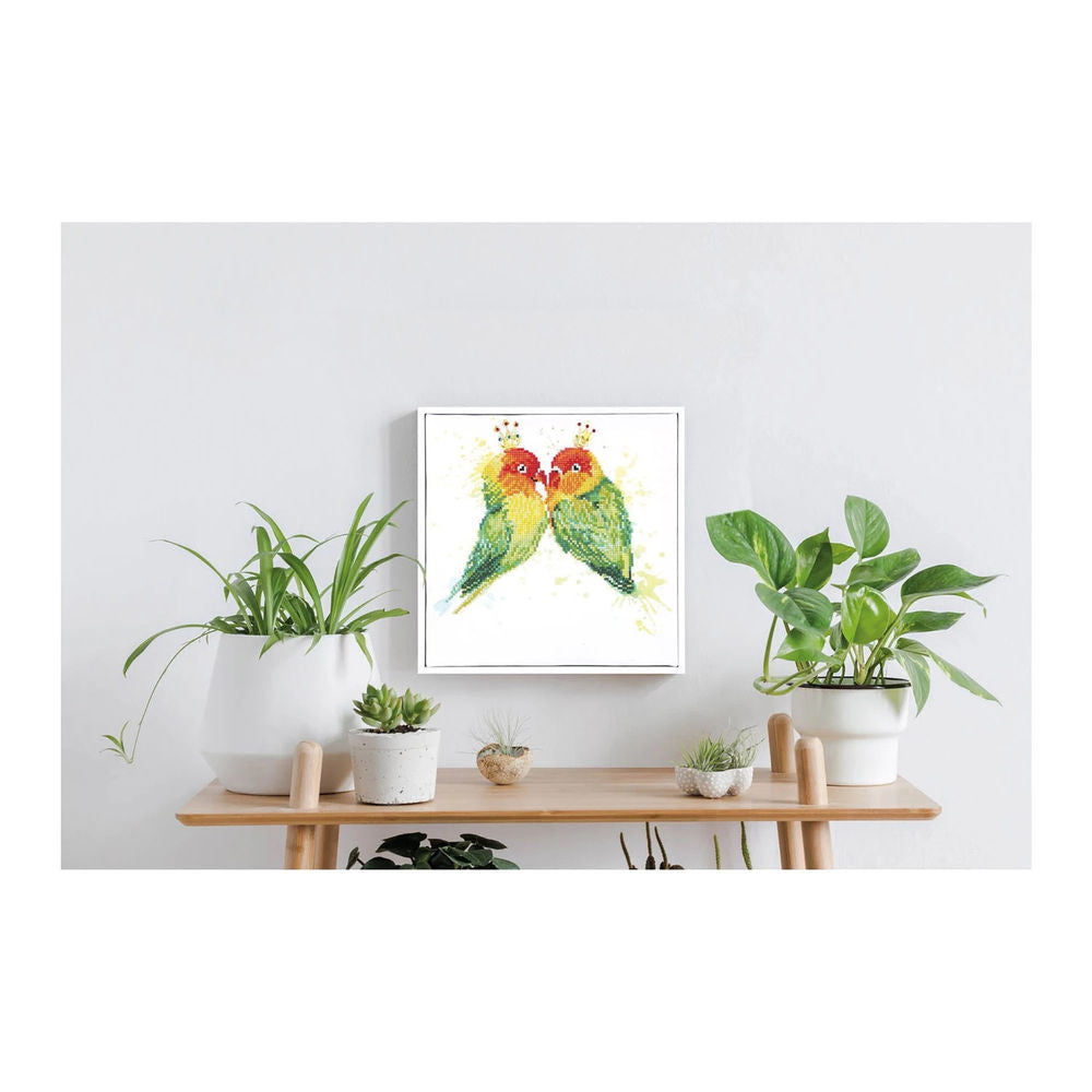 Diamond Painting Verliebte Vögel