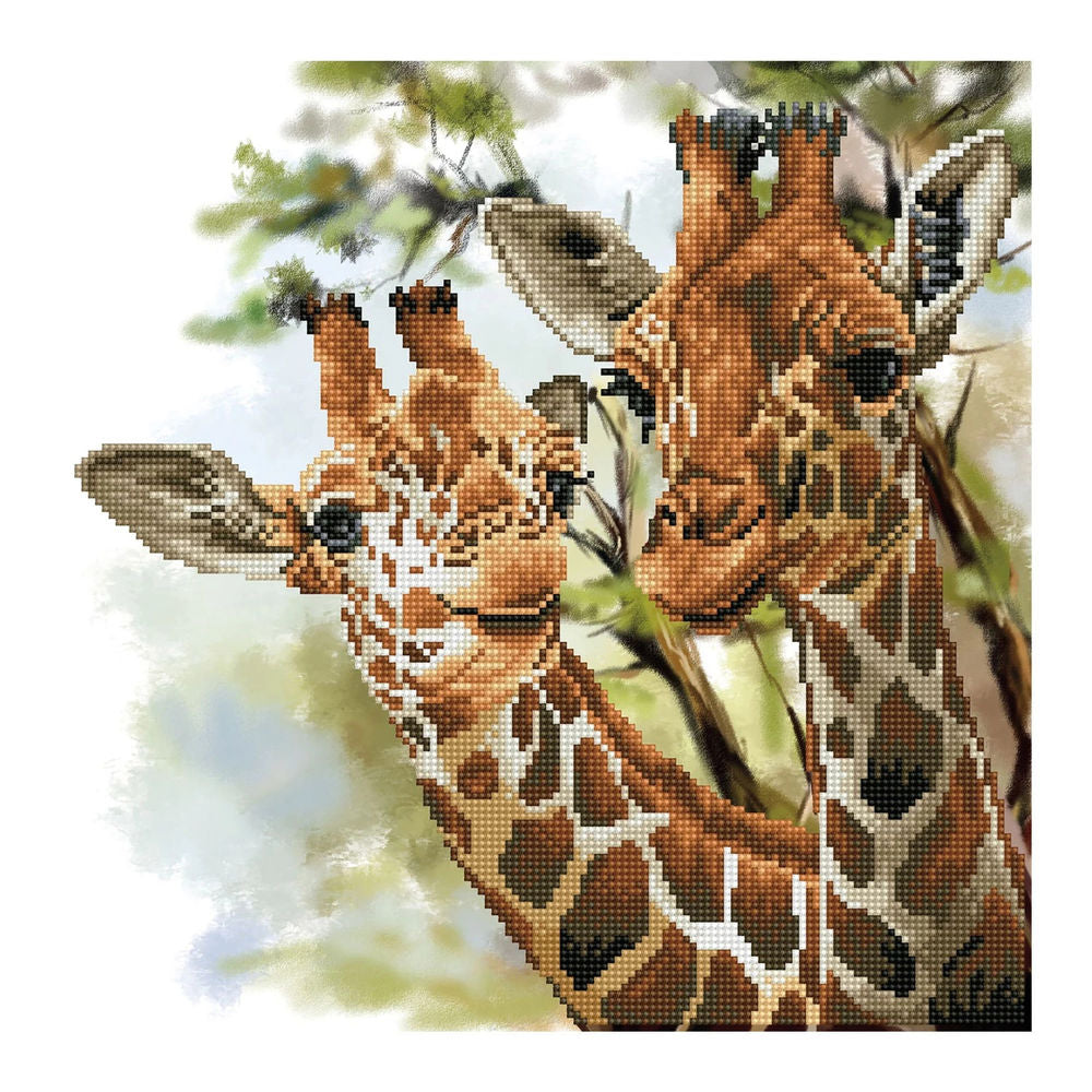 Diamond Painting Giraffen
