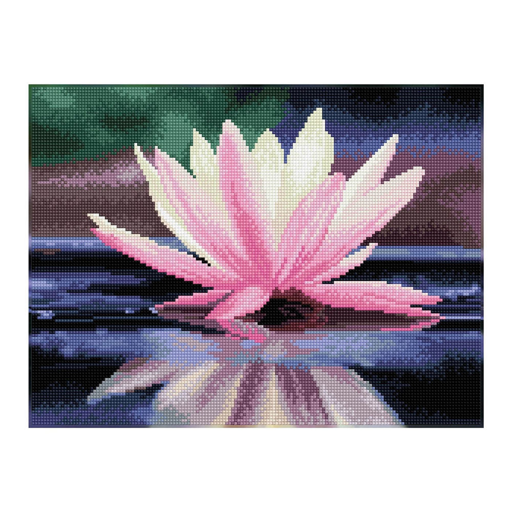 Diamond Painting Seerose