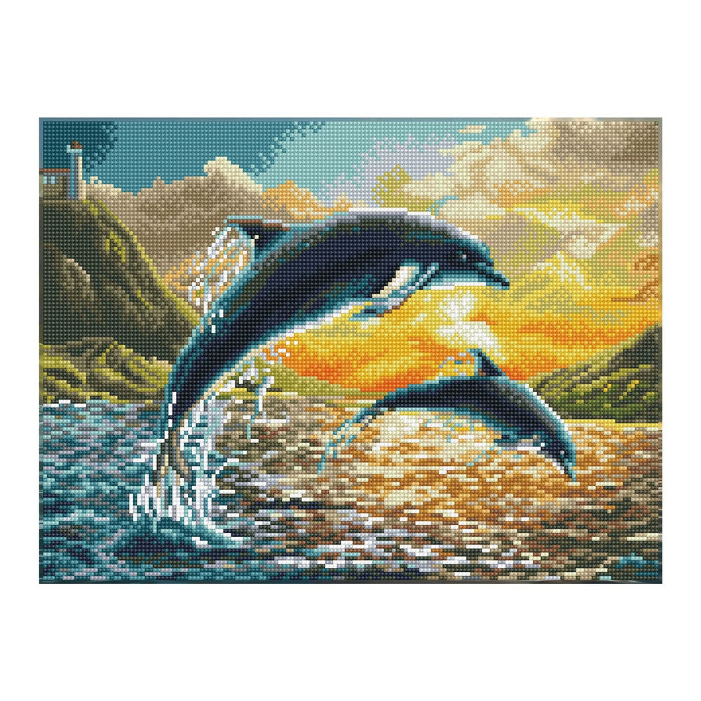Diamond Painting Delfine