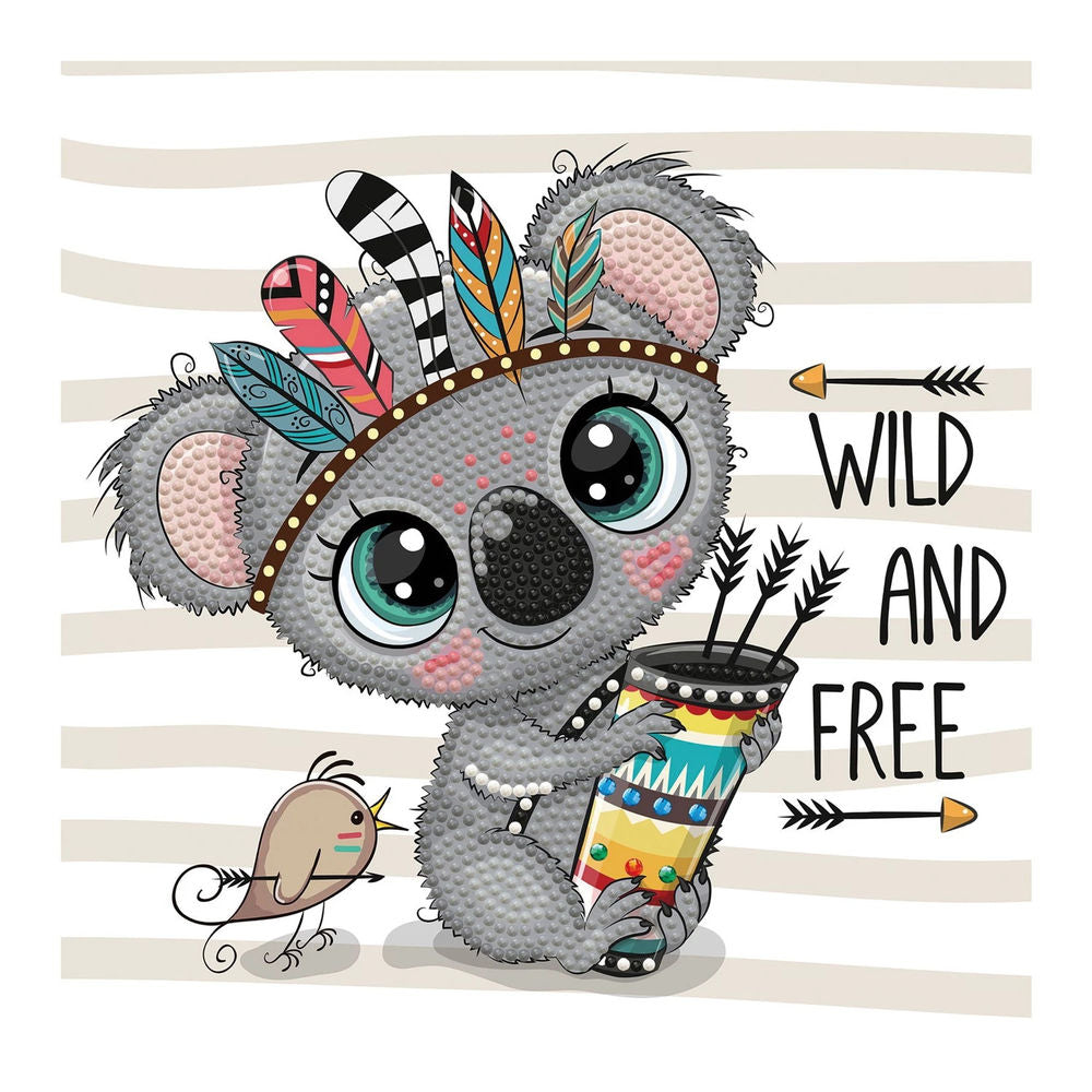 Diamond Painting Koala Wild & Free
