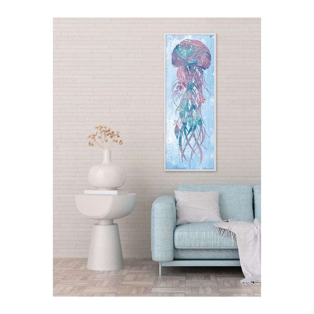 Diamond Painting Qualle