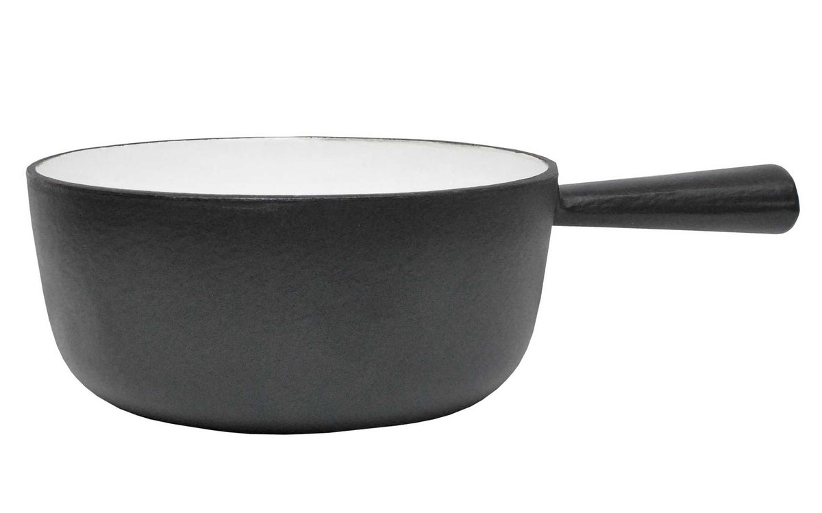 Caquelon Gusseisen, schwarz, Ø20 cm, 1.8 Liter