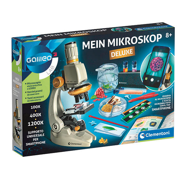 Clementoni Mein Mikroskop Deluxe DE