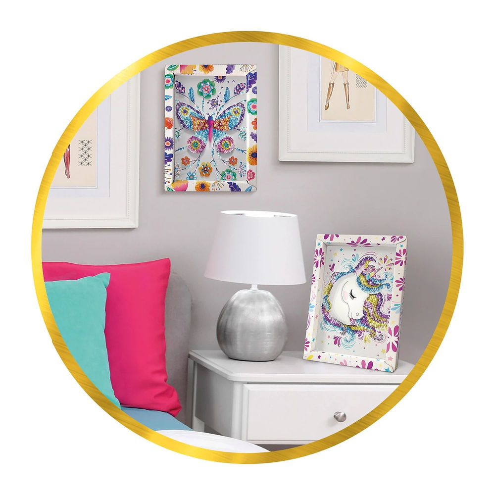 Collection Sequins Paillettenkunst Schmetterling
