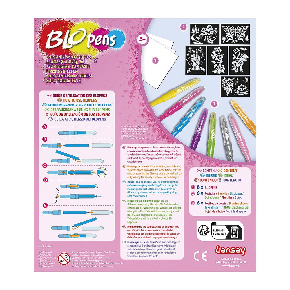Blopens Sprühstifteset Fantasie