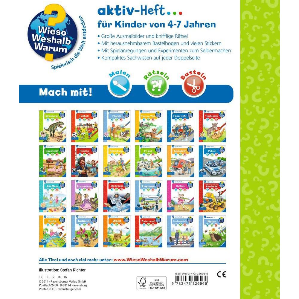 Ravensburger Wieso? Weshalb? Warum? aktiv-Heft: Dinosaurier