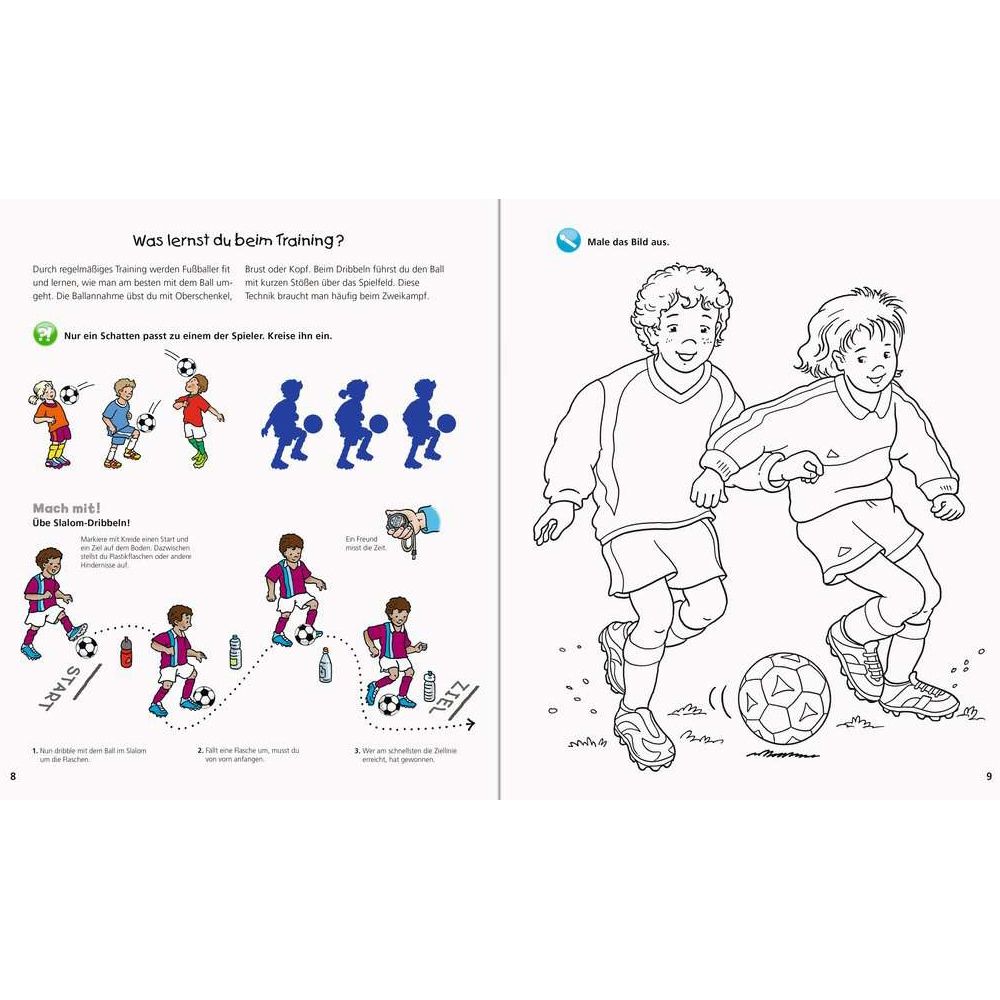 Ravensburger Wieso? Weshalb? Warum? aktiv-Heft: Fussball