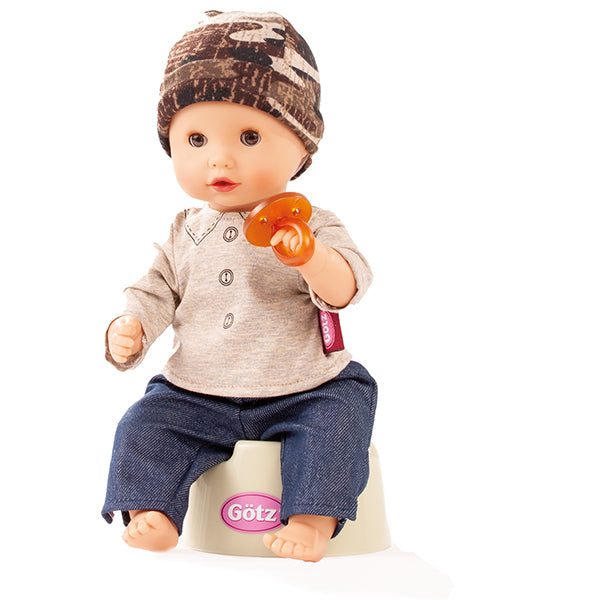 Götz Set Sleepy Aquini Junge 33cm
