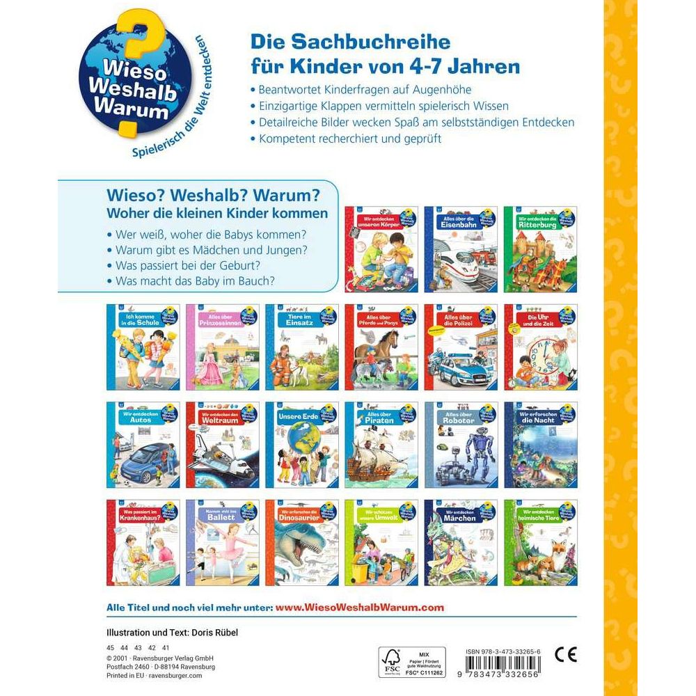 Ravensburger Wieso? Weshalb? Warum?, Band 13: Woher die kleinen Kinder kommen