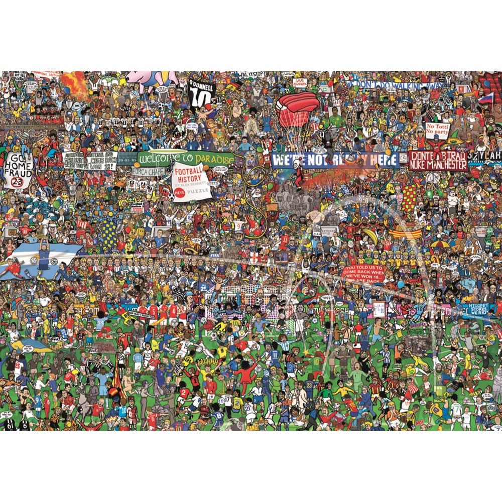 Puzzle WM-Xtra-Puzzle Football History, 3000 Teile