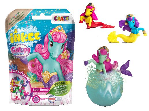 Craze Inkee Überschungsbadekugeln Galupy Mermaid