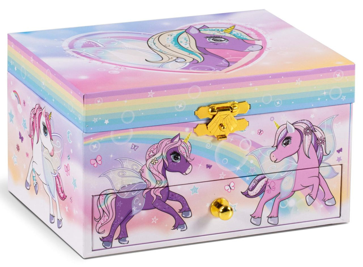 Craze Schmuckkästchen Musikdose Einhorn