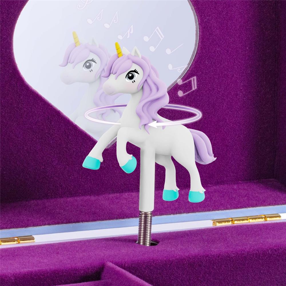 Craze Schmuckkästchen Musikdose Einhorn