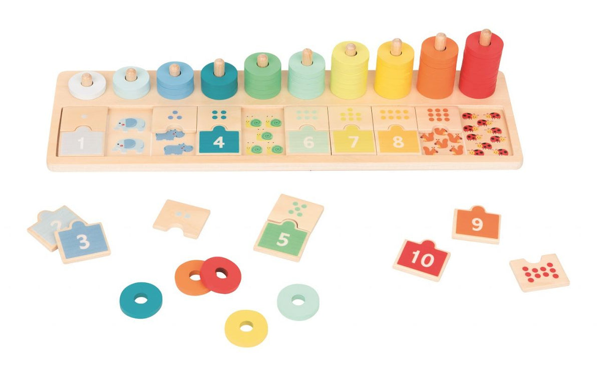 Spielba Zähl - und Zuordnungsbrett
