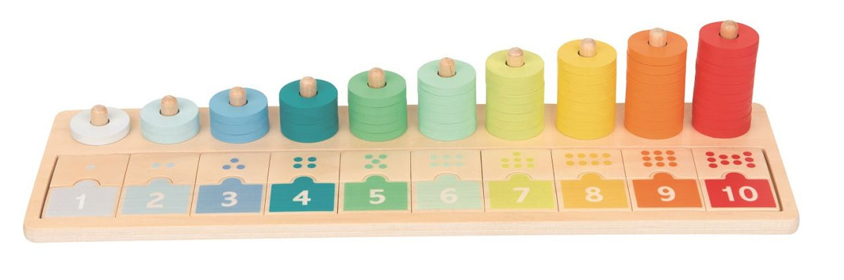 Spielba Zähl - und Zuordnungsbrett
