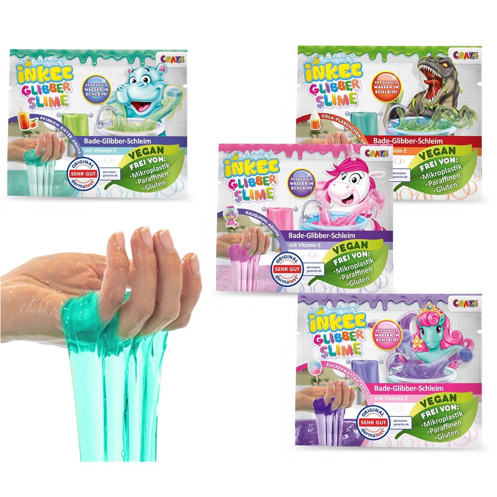 Inkee Bade-Glibber-Schleim Mix