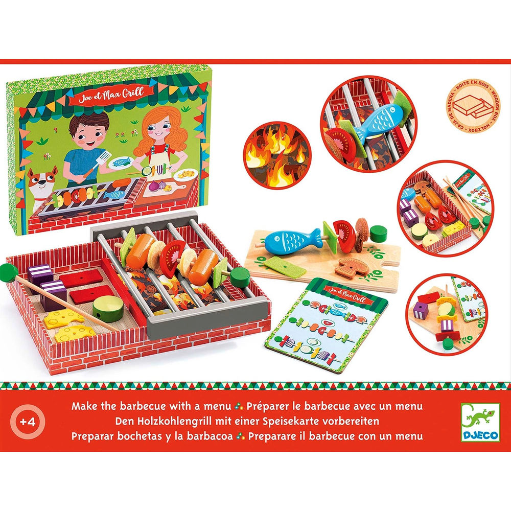 Djeco Rollenspiel Joe et Max Grill