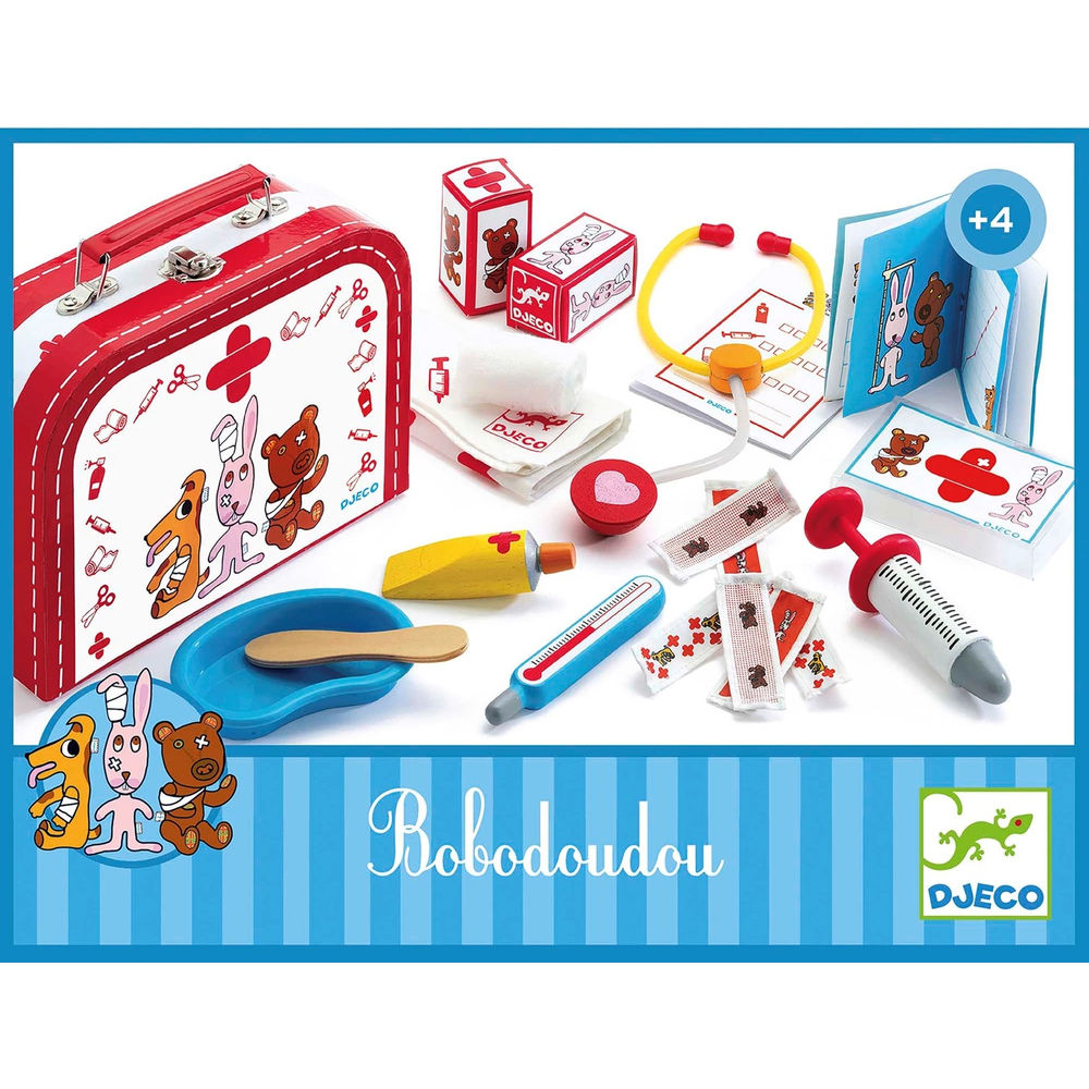 Djeco Rollenspiel Arztköfferchen Bobodoudou