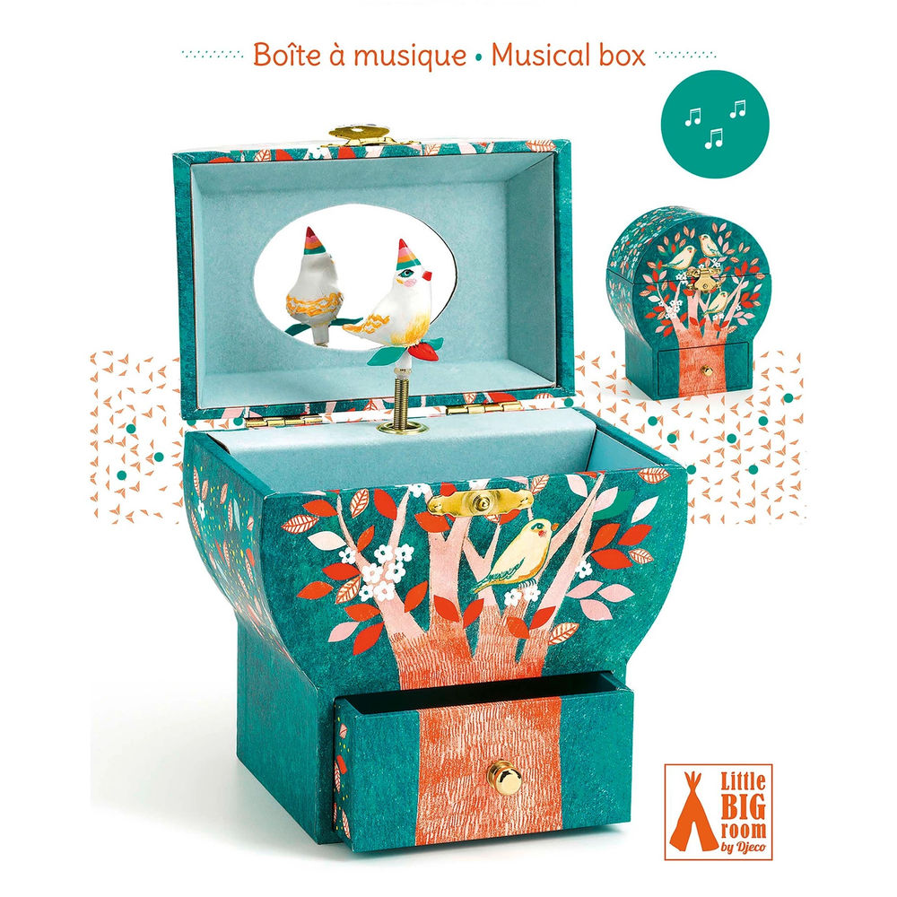 Djeco Musikspieldose Vogel
