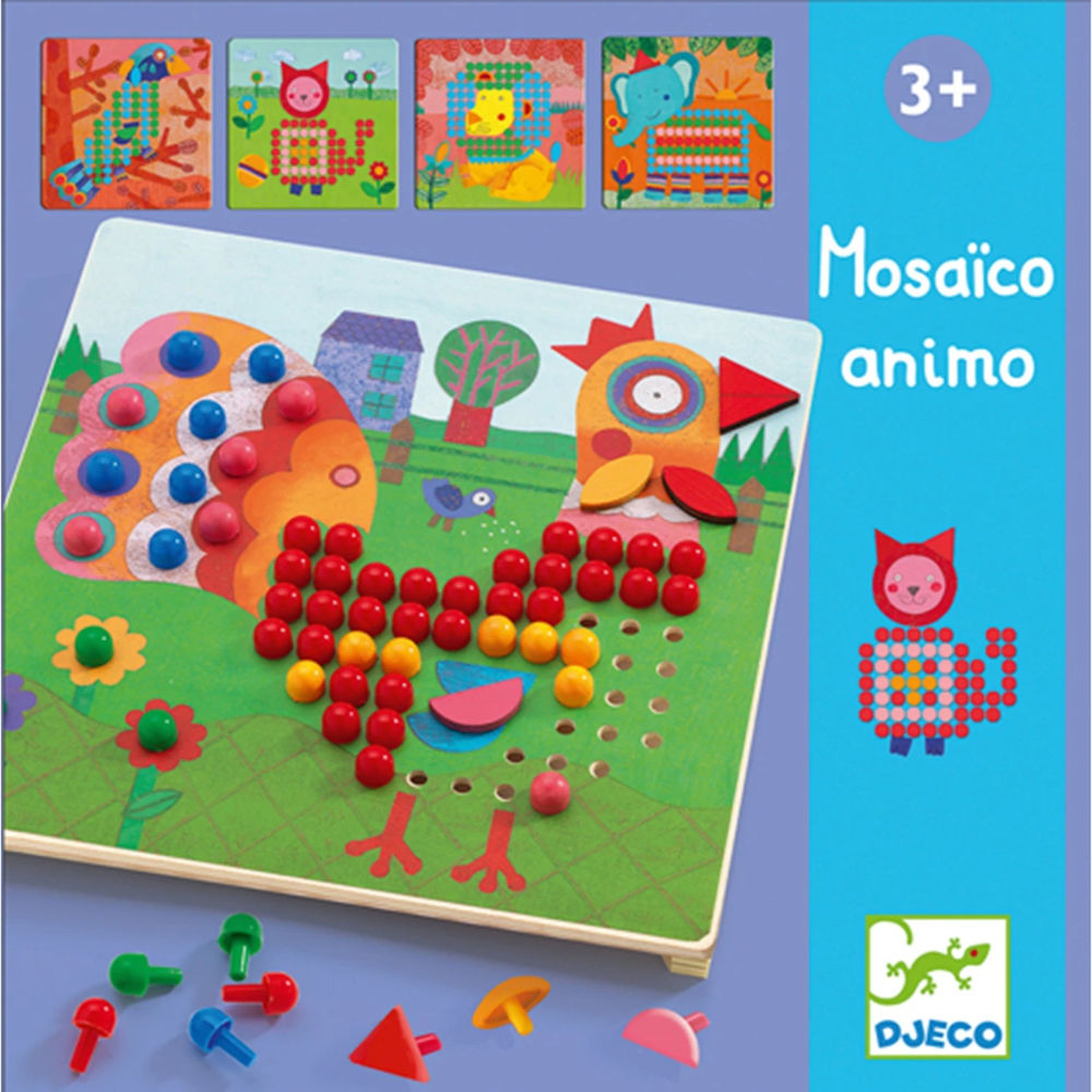 Djeco Lernspiel Mosaico animo