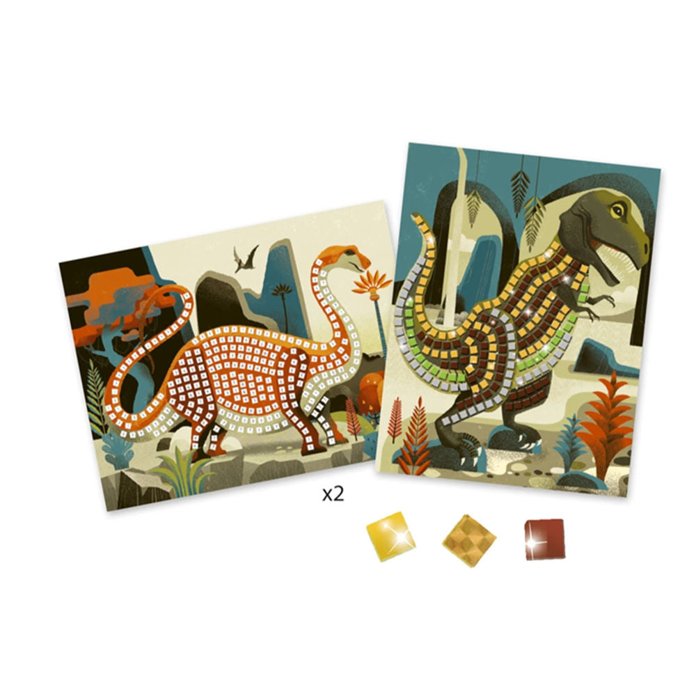 Djeco Mosaik Dinosaurier