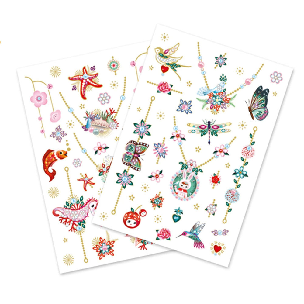Djeco Tattoos Fionas Schmuck