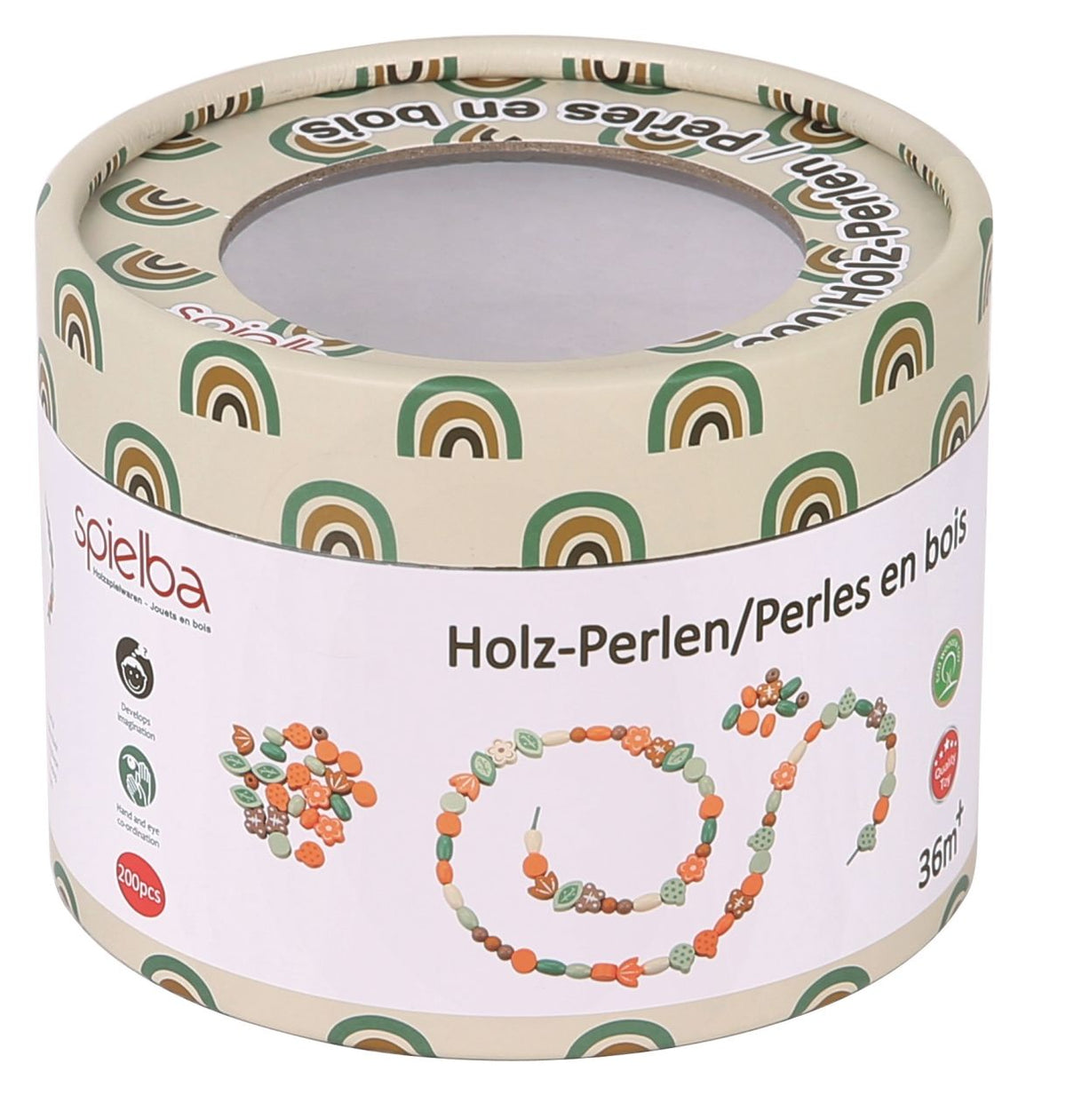 Spielba Perlen in Box, 200 Stück