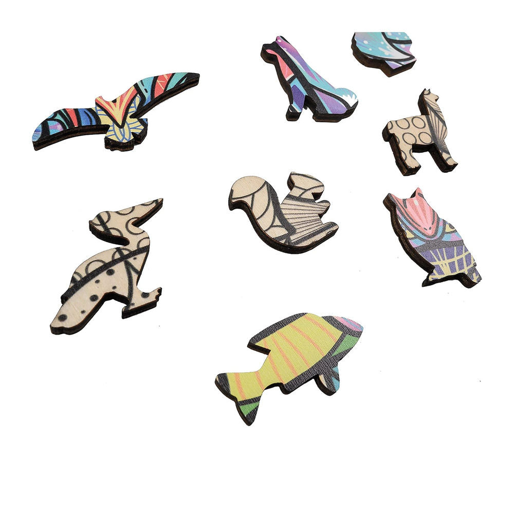 Philos Artefakt Holzpuzzle 2 in 1 Eule, 199 Teile