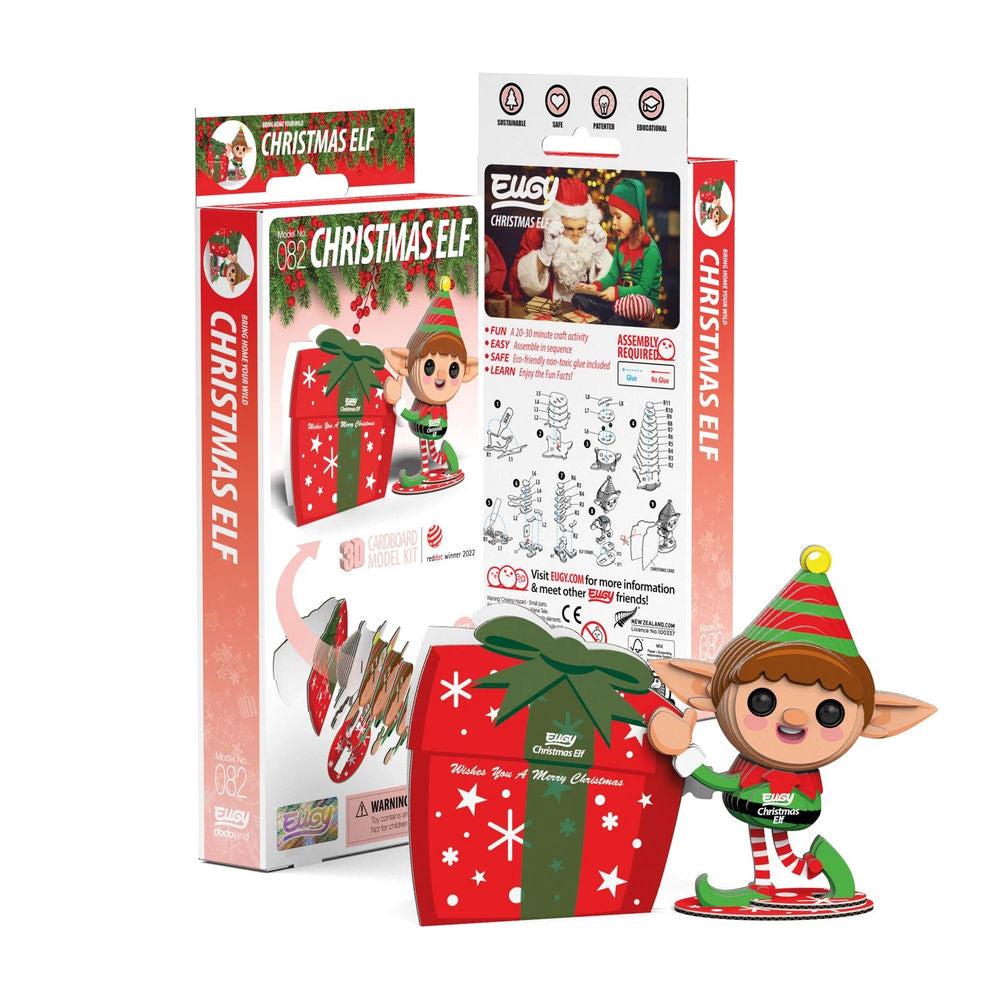 3D Bastelset Weihnachtself