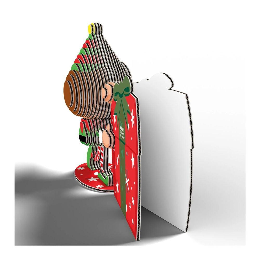 3D Bastelset Weihnachtself