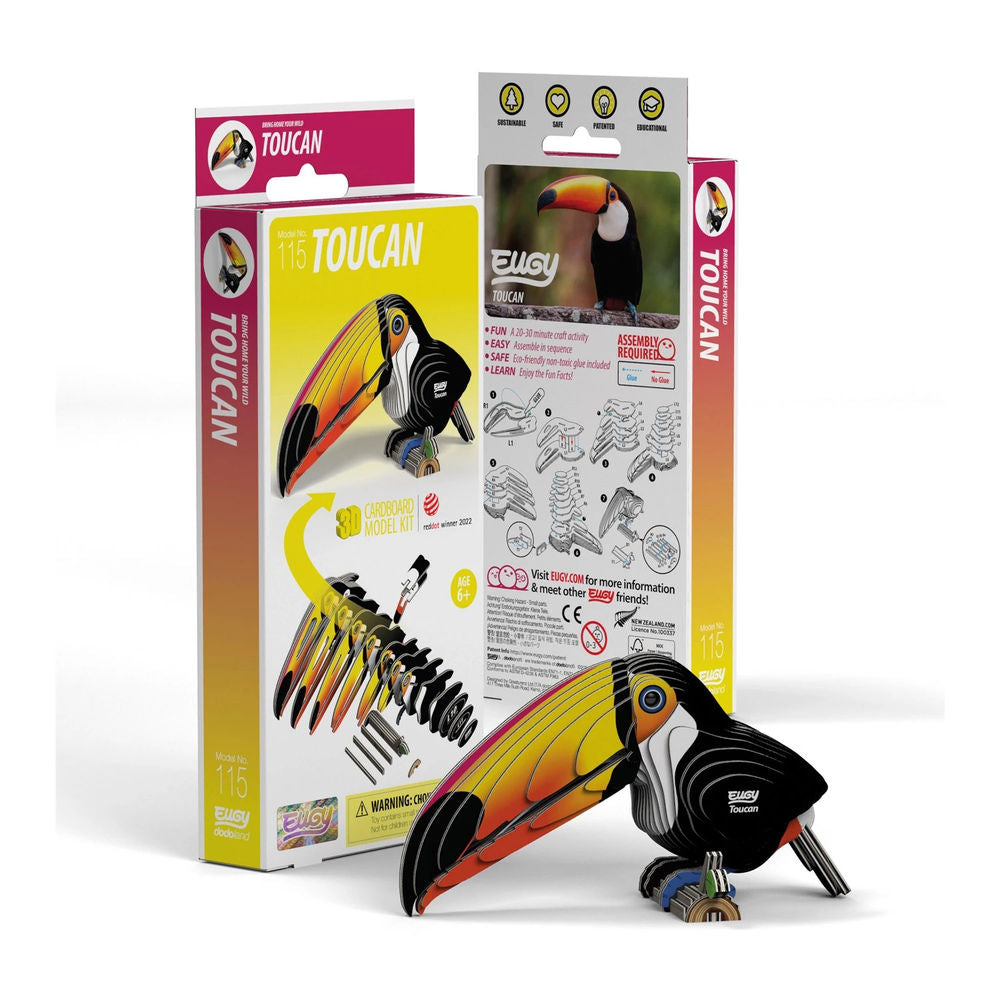 3D Bastelset Tukan