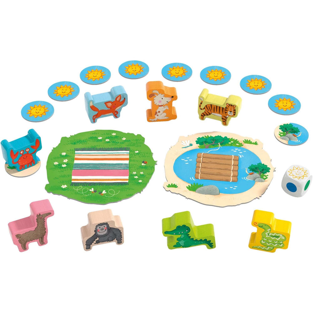 Haba Mes premiers jeux – Pyramide d’animaux junior