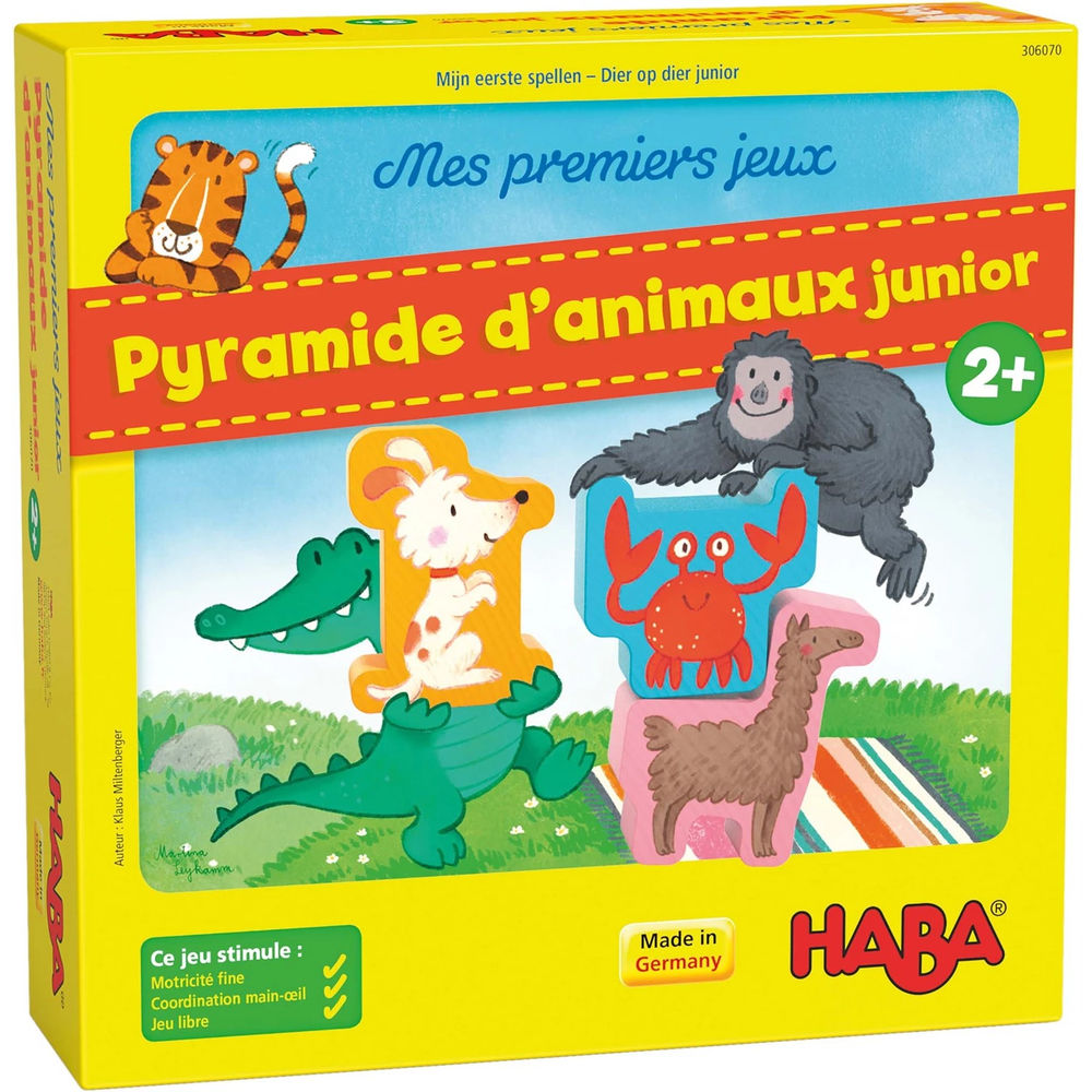 Haba Mes premiers jeux – Pyramide d’animaux junior