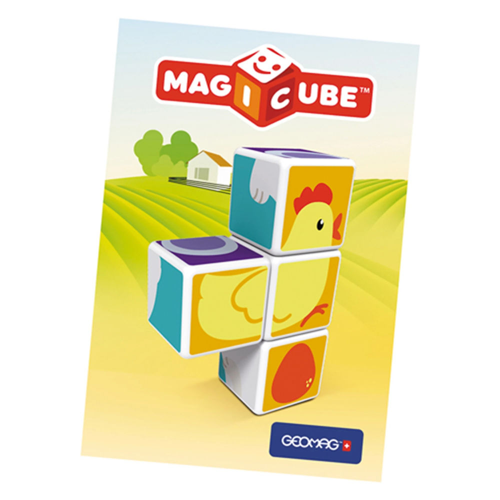 Geomag Magicube Animal Friends