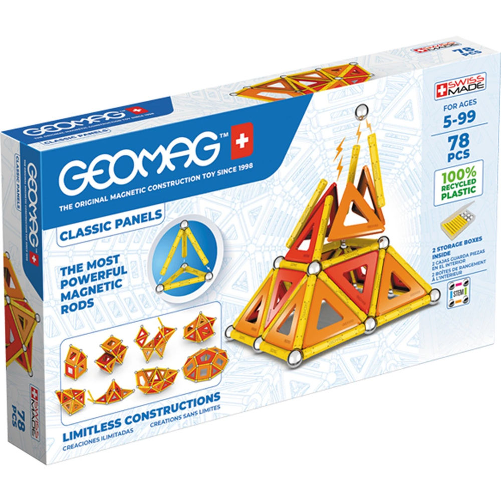 Geomag Panels GREEN line 78 Teile