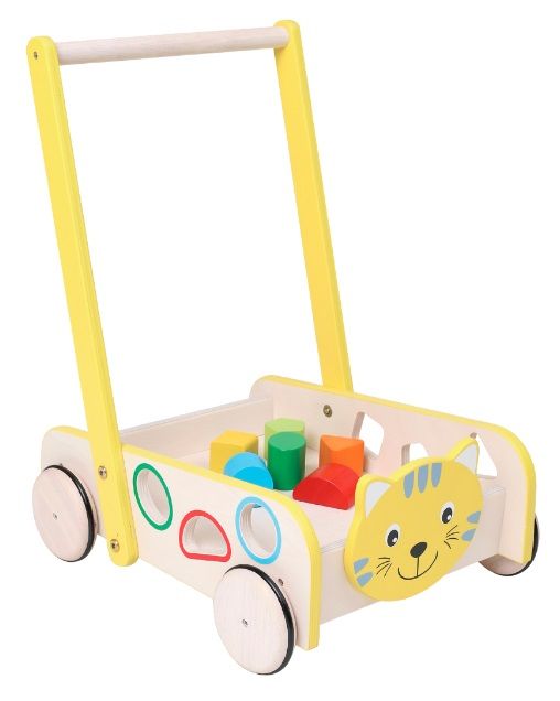 Spielba Baby Walker Katze mit Sortierspiel