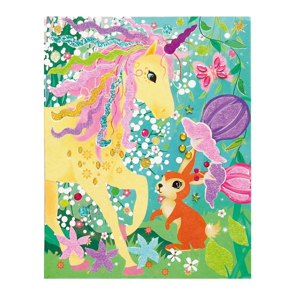 Artista Glitzer & Folien Bilder Einhorn