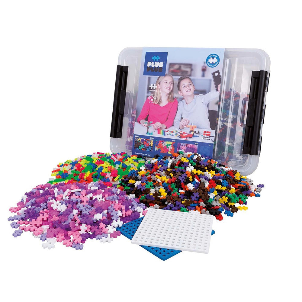 Plus-plus 2400 Kreativ Bausteine BOX