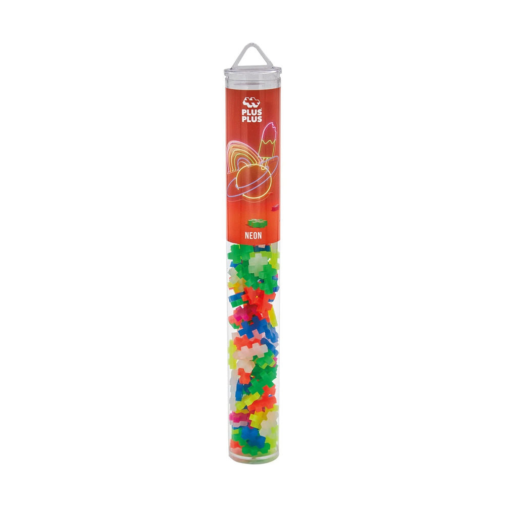 Plus-Plus Tube Neon 100 pcs