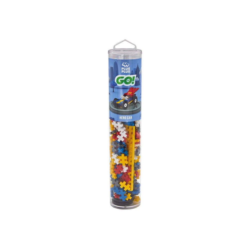 Plus-plus 200 Kreativ Bausteine GO! Auto Superheld