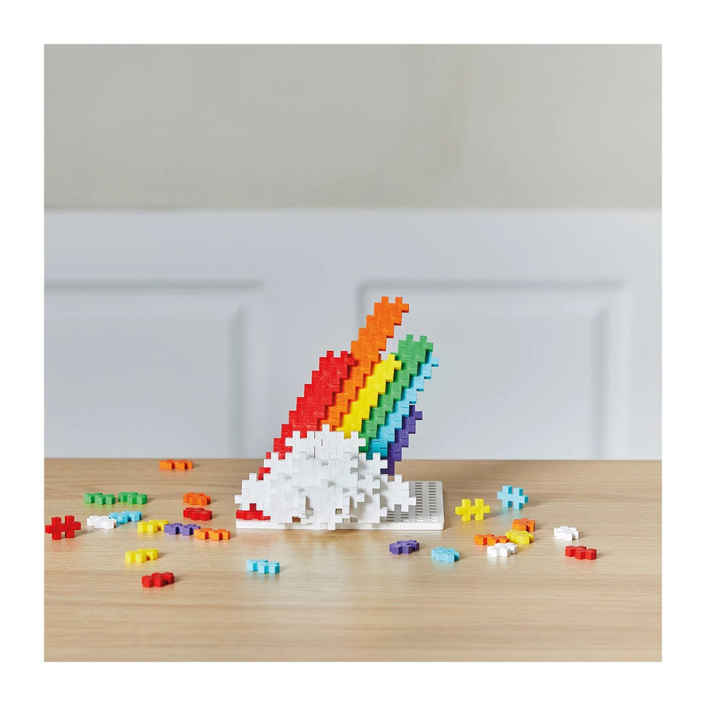 Plus-plus 240 Kreativ Bausteine Regenbogen